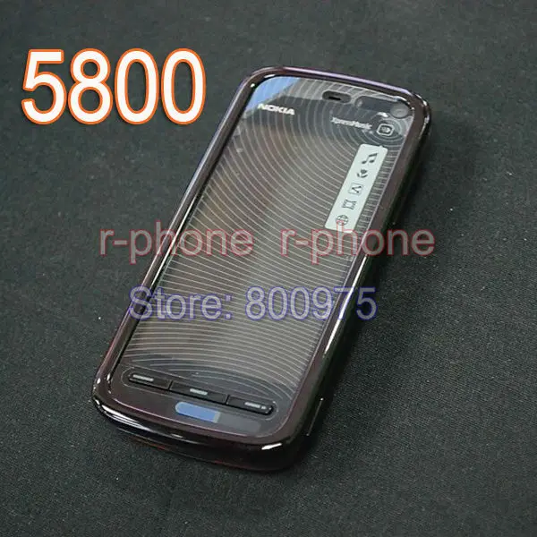 Nokia 5800 XpressMusic мобильный телефон разблокированный 3g Wifi gps Bluetooth и один год гарантии