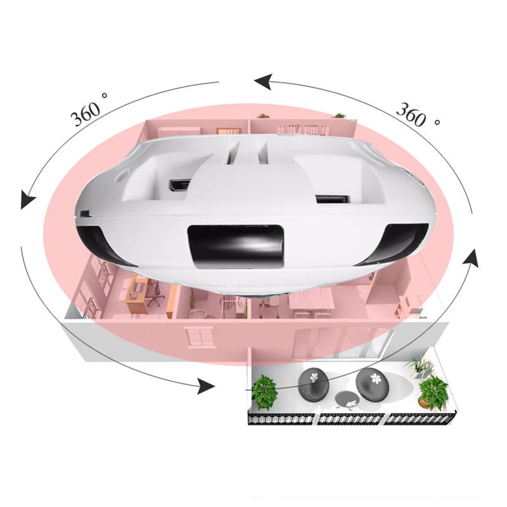 Kruiqi IP камера wifi 1080P CCTV Крытая Ip наблюдения ночное видение 1.3MP HD встроенная 64G карта