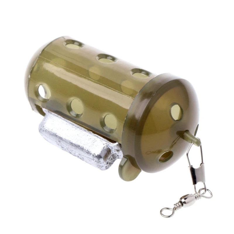1PC Useful Carp Fishing Feeder Bait Cage Lure Pit Device Basket Holder With Lead 30g | Спорт и развлечения