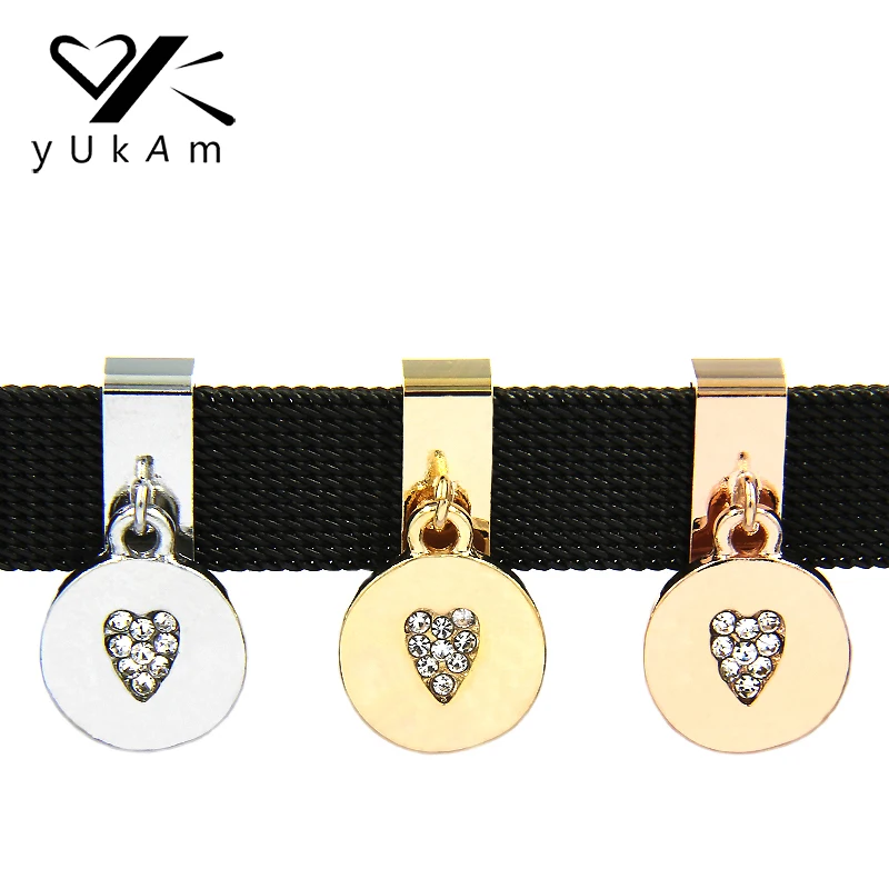 Ювелирные изделия YUKAM Стразы Love Hang On To Crystal Heart Висячие Подвески для держателей из