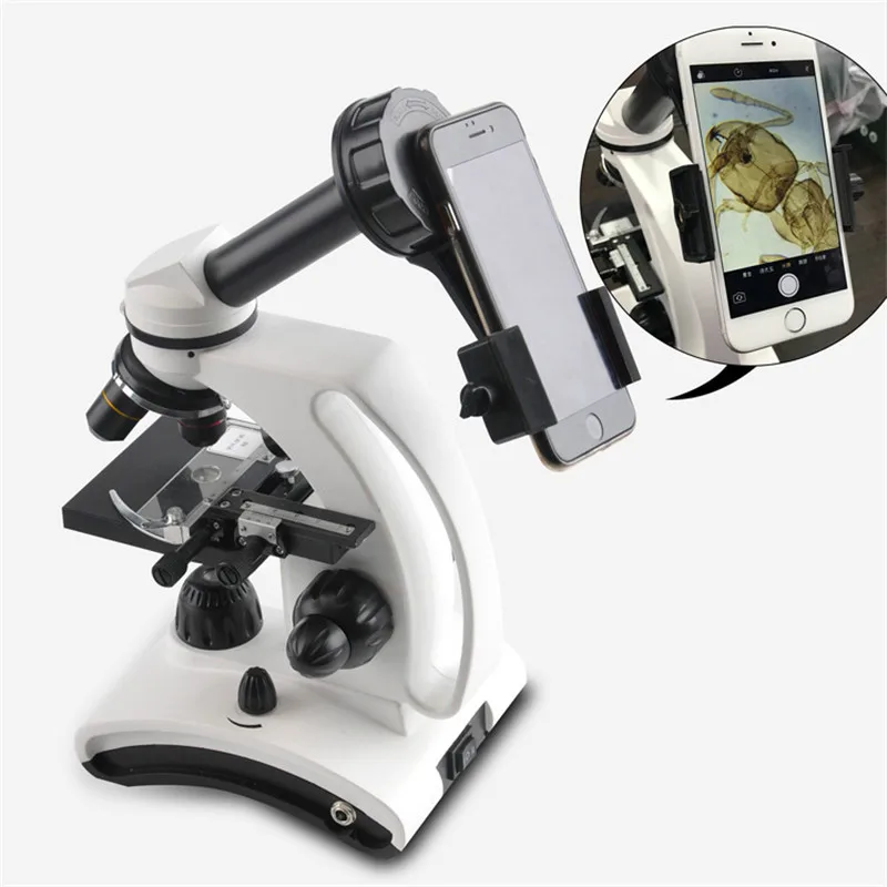 Универсальный держатель телефона для микроскопа телескоп подставка адаптер IPhone