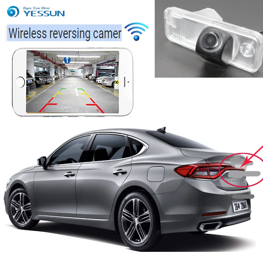 2019 новая Автомобильная камера заднего вида для парковки HD Hyundai Azera HG great2011 ~ 2015