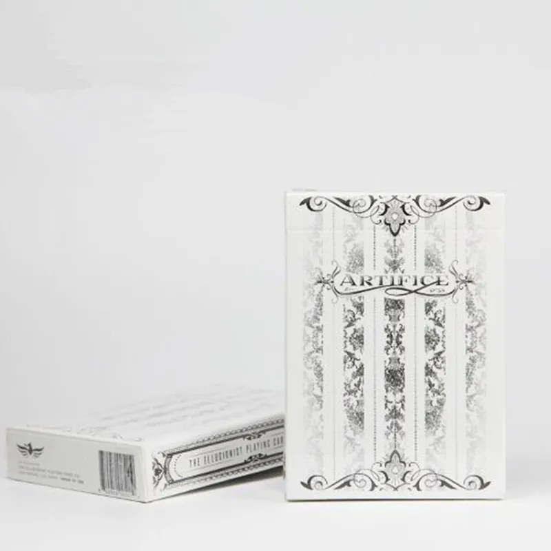 1 колода белая искусственная Тундра игральные карты Ellusionist размер покера