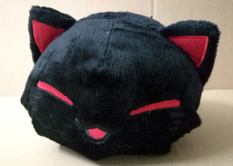 28 мультяшных фигурок кошки Nemuneko, серия вампира и ангела, Спящая кошка, мягкие плюшевые игрушки, Kawaii Maneki Neko, подушка, плюшевые игрушки