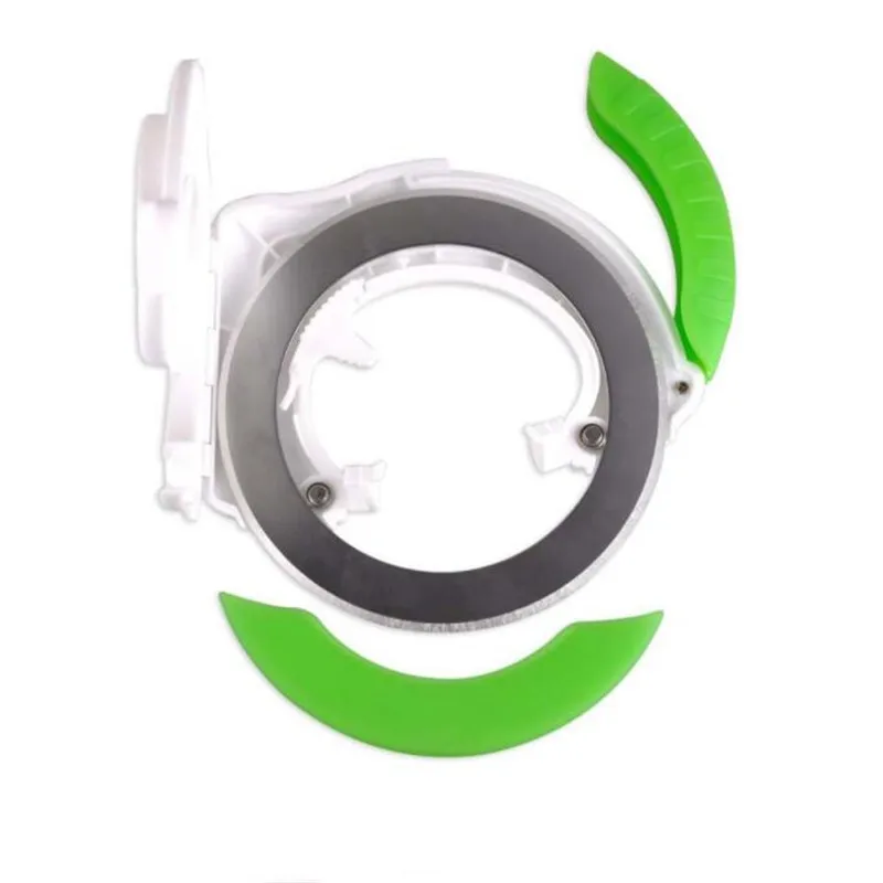 Круглая круглая овощерезка из нержавеющей стали вращающийся нож измельчитель