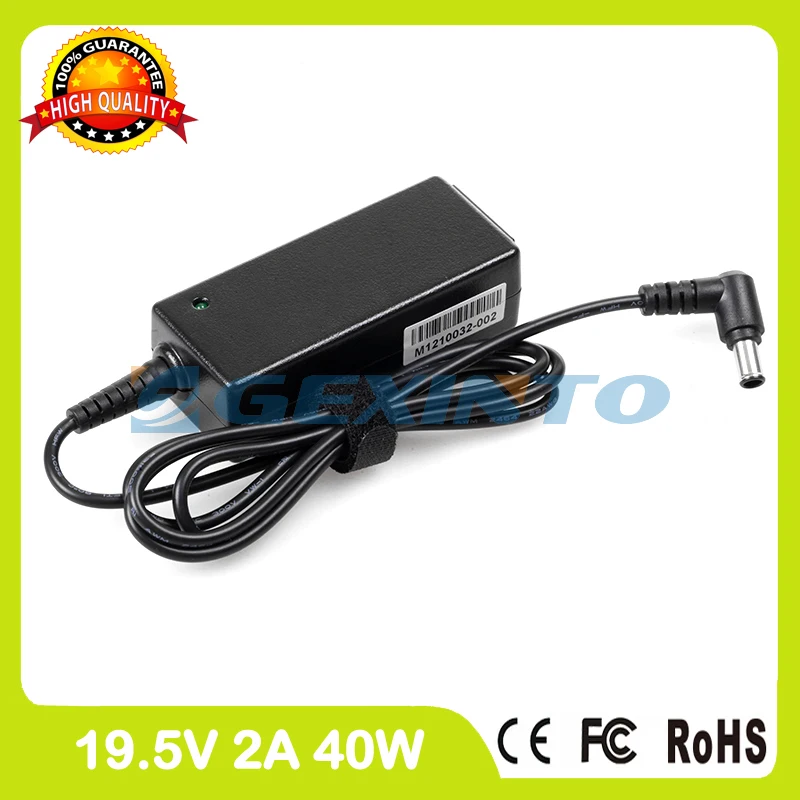

19,5 V 2A 40W VGP-AC19V47 адаптер переменного тока для ноутбука Sony Vaio VPCW211 VPCW213 VPCW215AG/L VPCW216AA/L VPCW217AG/L VPCW218AGL VPCW219