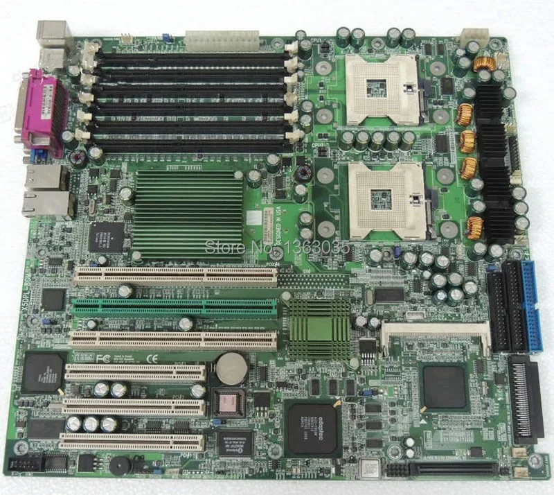 Семейная Серверная материнская плата U320 SCSI разъем 604 протестировано|socket test|socket m |