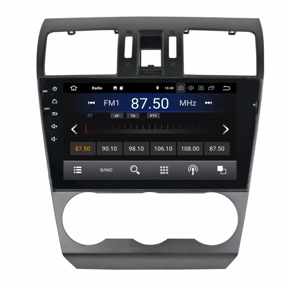 2 din 9 &quotAndroid 8 1 автомобильный Радио gps мультимедийное головное устройство для Subaru