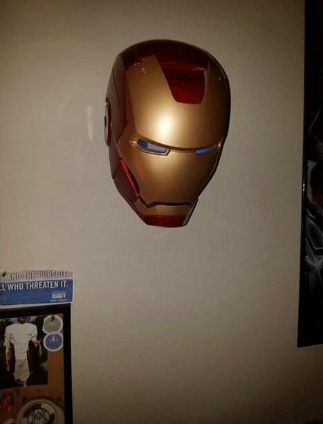 Стеллаж для шлема с настенным креплением дисплей хранения Железный