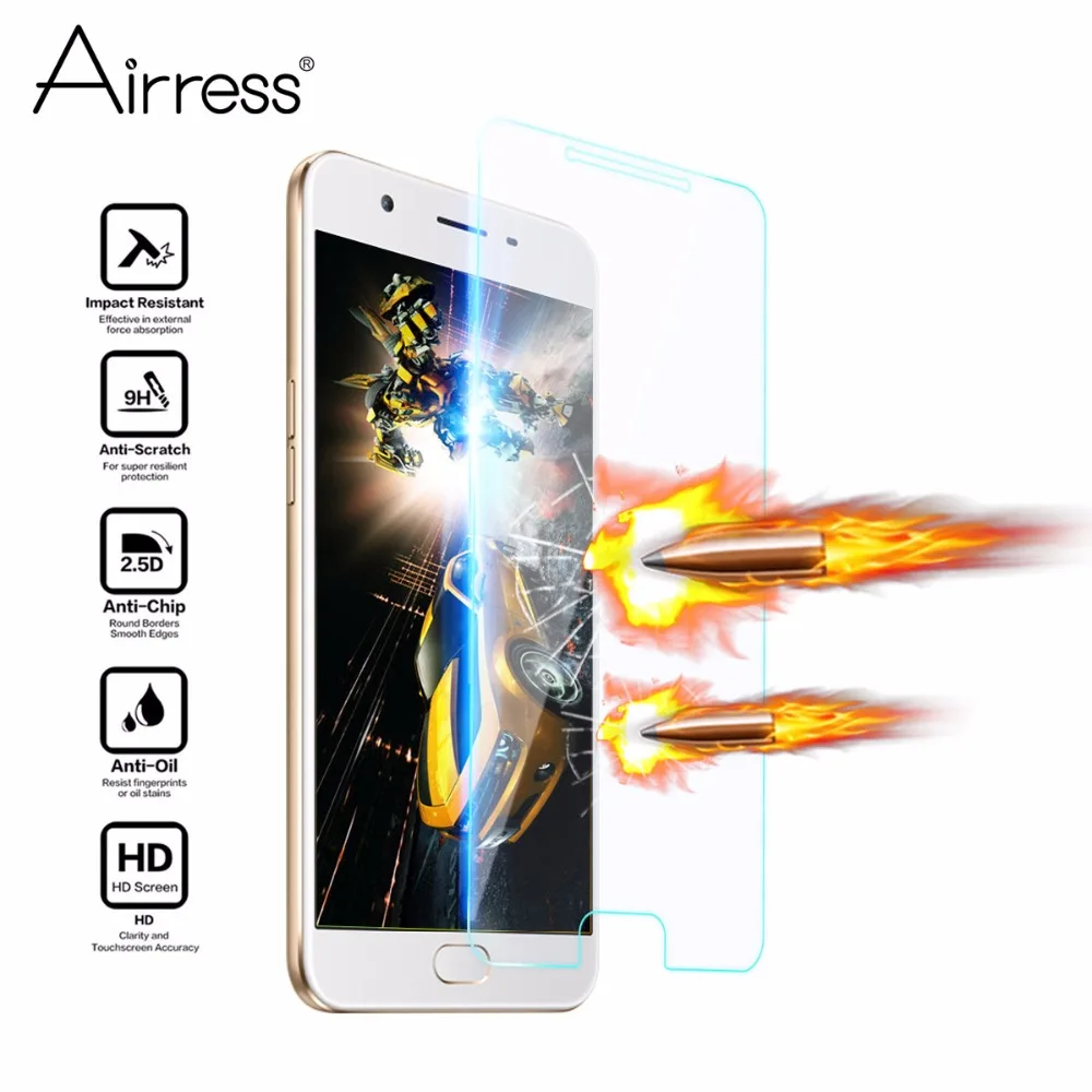 Для OPPO f5 f3 плюс F1S airress Последние анти трещины Премиум Взрывозащищенный A57 A59 A71 A77