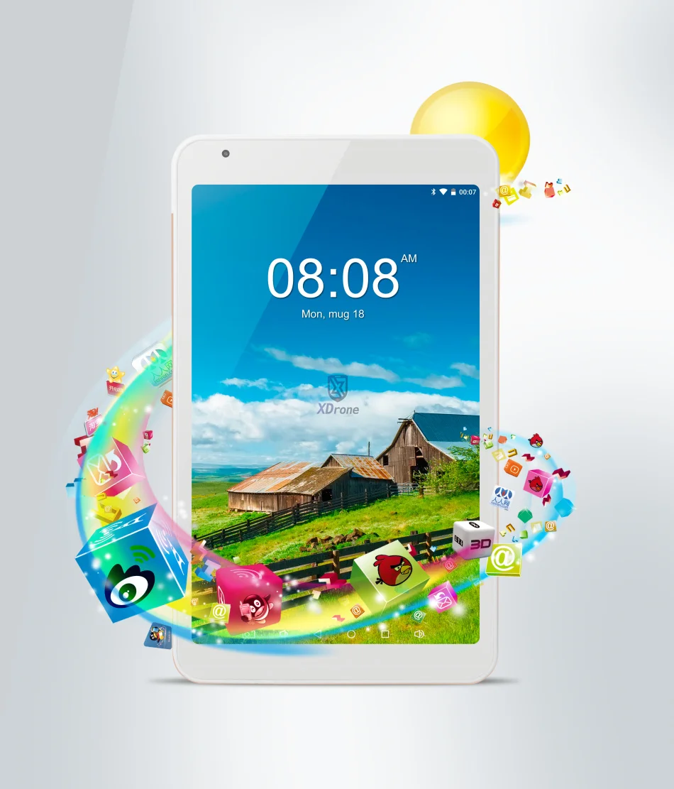 2017 Китай Портативный Smart Android 5 1 проектор Tablet PC DLP 50 люмен 4 ядра RK3288 8 &quotЭкран 1280x1920