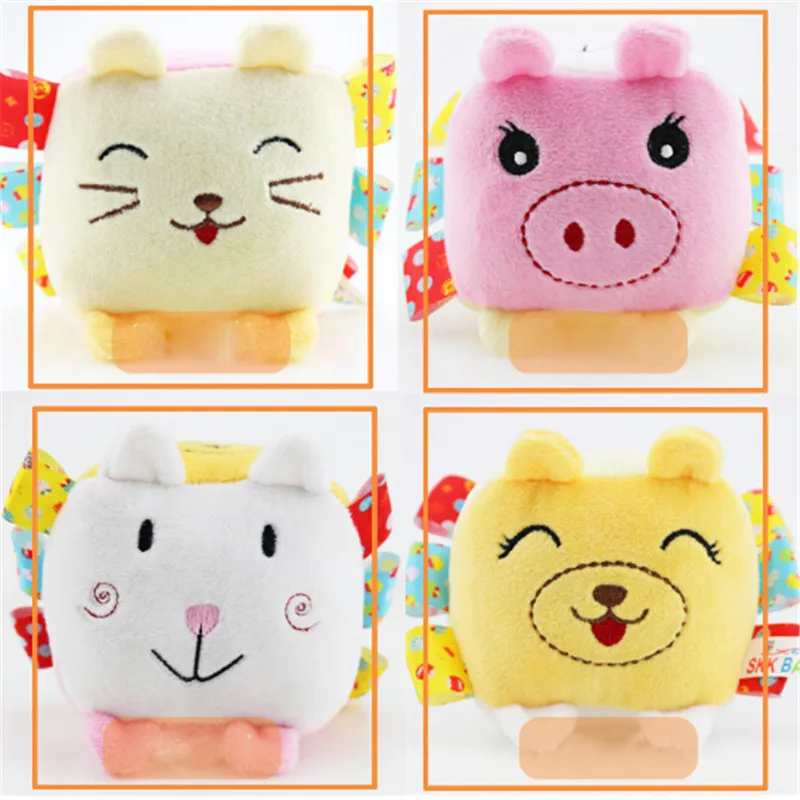 Горячие мягкие милые кубические погремушки-мобильные телефоны детские игрушки с