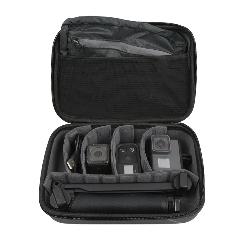 Дорожная сумка для хранения Go Pro, водонепроницаемая коробка, чехол большого размера для GoPro Hero 8 7 6 5 4 3+ Session Xiaomi yi 4K Eken, сумка для камеры