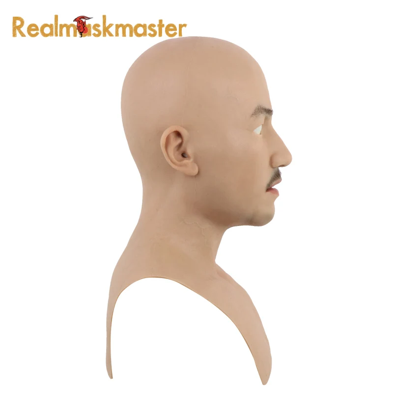 Realmaskmaster силикон для взрослых полная маска лица мужчин вечерние принадлежности