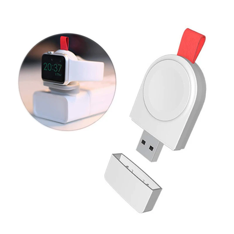 Умные часы беспроводное зарядное устройство с USB магнитная зарядная площадка