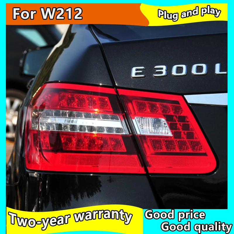 Автомобильный Стайлинг для BENZ E CLASS W212 2009 2013 E350 E300 E250 E63 задний светодиодный фонарь