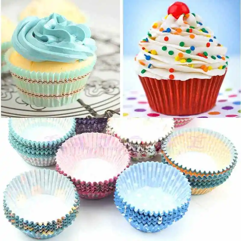 100 шт./компл. инструменты для рождественской вечеринки свадьбы кекса мини