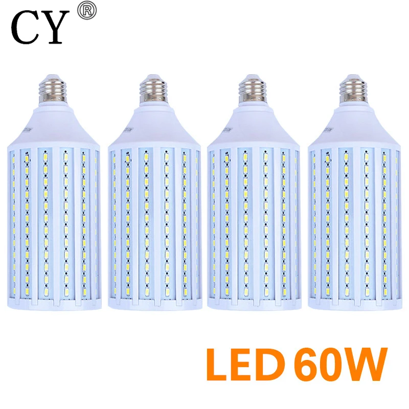 Новинка 4 шт. 60 Вт E27 220 В фотостудия лампа 5730 SMD светодиодный светильник для видео лампа кукурузы лампа& трубы фотографический светильник ing