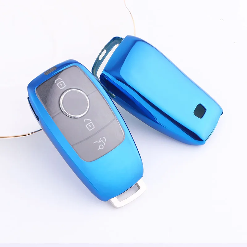 Soft TPU Car Key Protection Case Cover for Mercedes Benz 2017 2018 E Serials E300 E200 E220 Maybach S320L S450 S350 High Quality |