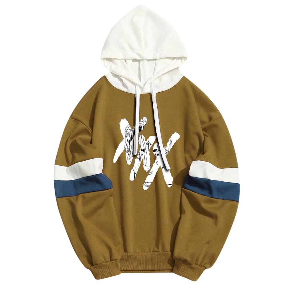 FRDUN TOMMY XXXtentacion hoodies K-pop Women Hoodies Sweatshirts Female Color spellers Hoodie Hip Hop girl boy Sweatshirt Clothe | Мужская