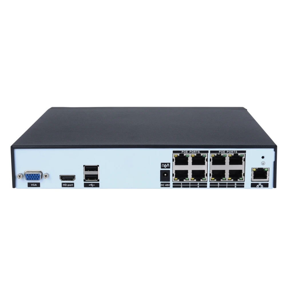 ENSTER Onvif PoE XMEYE NVR рекордер система 8CH 4CH поддержка 4MP 5MP H.265 сжатие IP камера смартфон