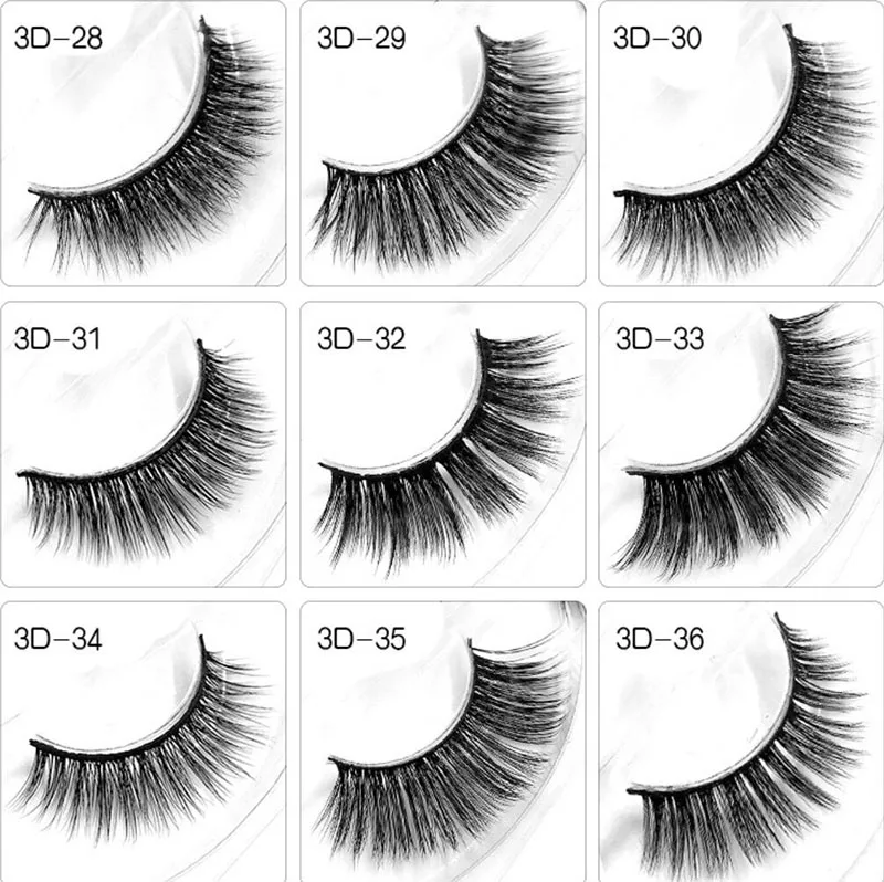 1 пара 3D ручной работы норковые ресницы индивидуальные натуральные накладные