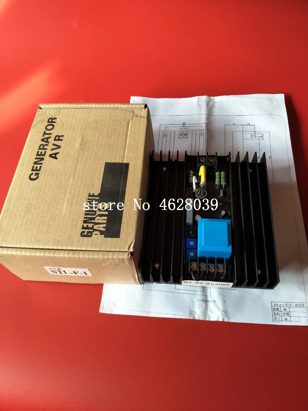 STL-F-3 AVR Автоматический Регулятор Напряжения avr Генератор части щетки генератор -