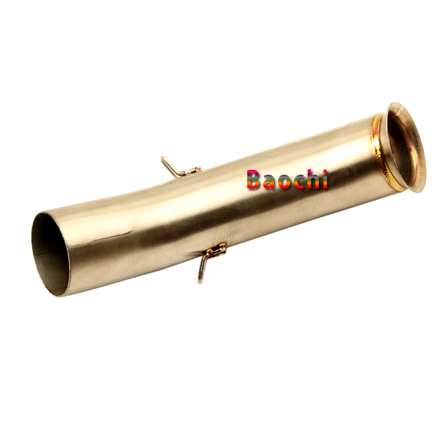 Motorcycle Exhaust Mid Tube Escape Muffler Spring Connect Pipe for KTM Duke 250 2016 2017 2018 390 RC390 RC 125 | Автомобили и