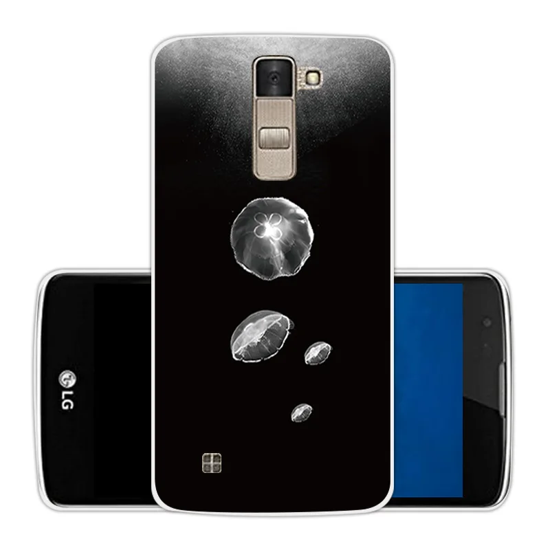 Чехол для Funda LG K8 чехлы телефонов Lte K350 K350E K350N 5 0 "K 8 цветной чехол Мягкая