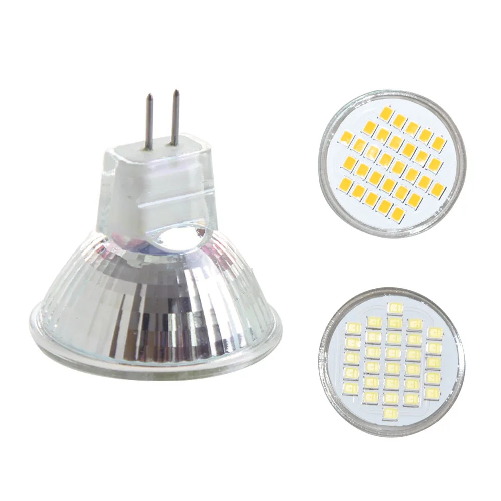 JYL 10 шт. MR11 3 Вт ультра яркая 2835 SMD GU4 Светодиодная лампа для точечного освещения 30