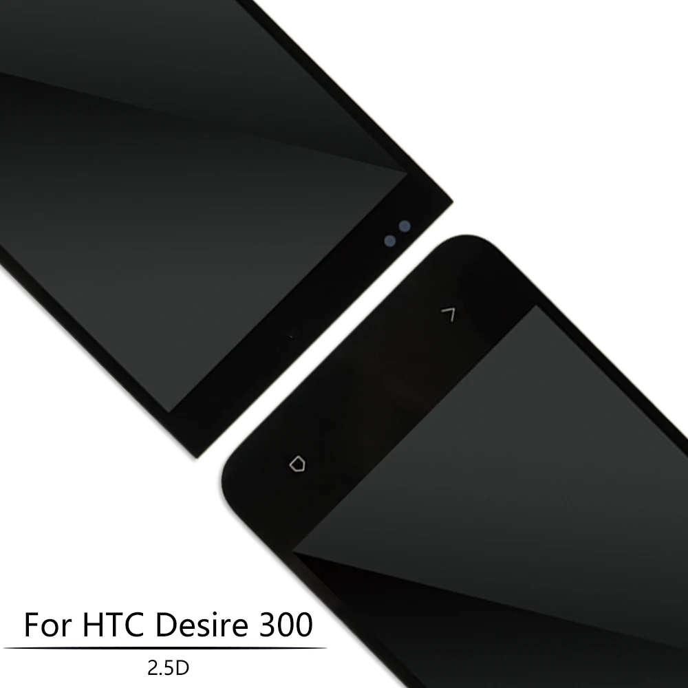 ЖК-дисплей Sinbeda 4 3 дюйма сенсорный экран с рамкой для HTC Desire 300 дигитайзер дисплей