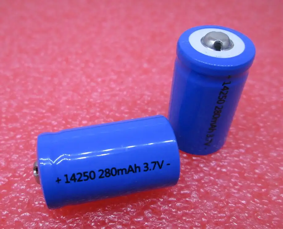 Новая батарея ER14250 LS14250 ER14250H 14250 1/2AA 3 6 V/3 7 V 280mah литий ионные аккумуляторы (4 батареи