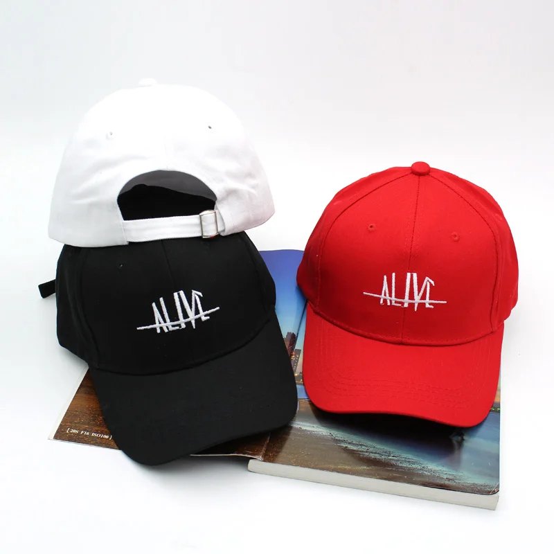 Оптовая продажа новая бейсбольная Кепка с вышивкой белая красная повседневная