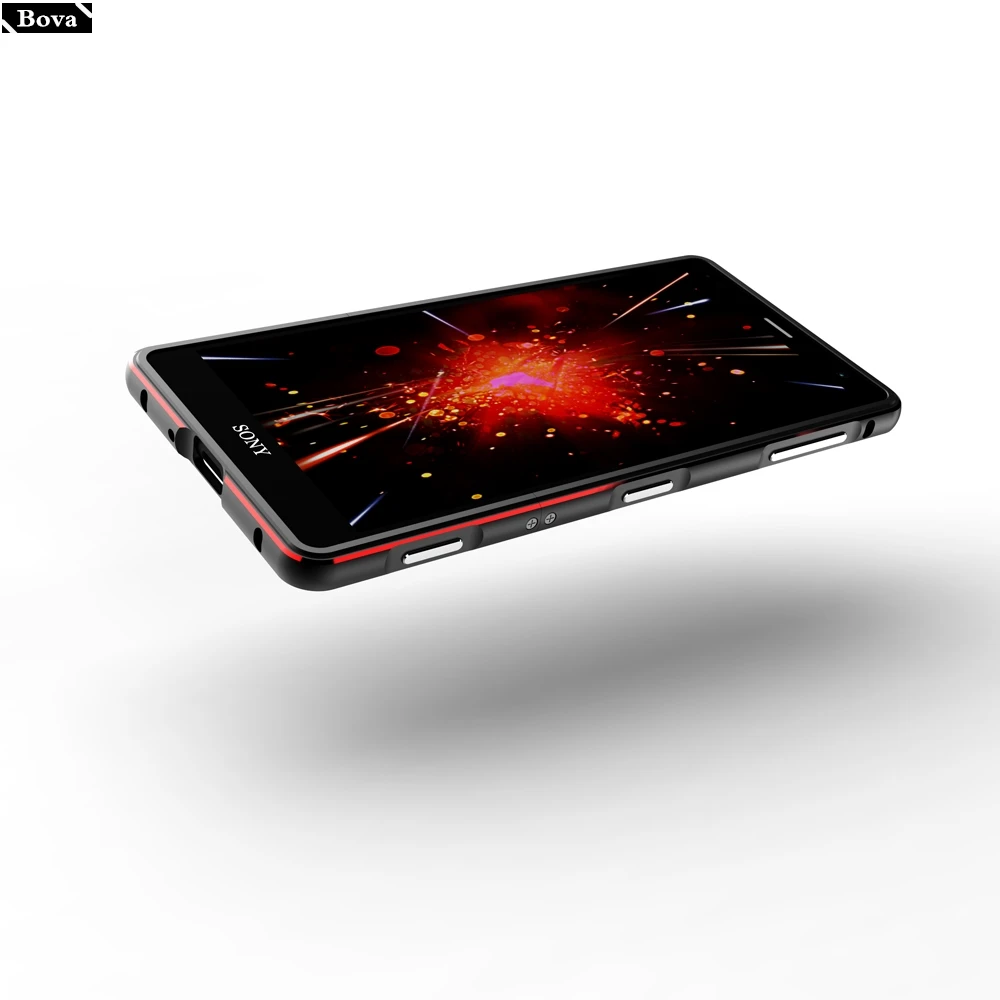 Чехол для Sony Xperia Xz2 &amp XZ2 Compact роскошный защитный металлический каркас Роскошный