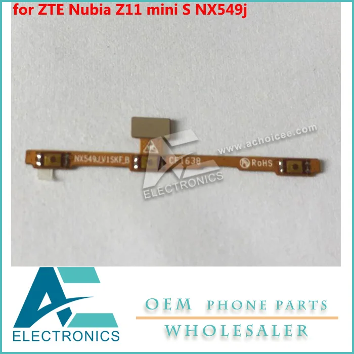 Кнопка включения выключения шлейф для ZTE Nubia Z11 Mini S NX549j аксессуары пучки
