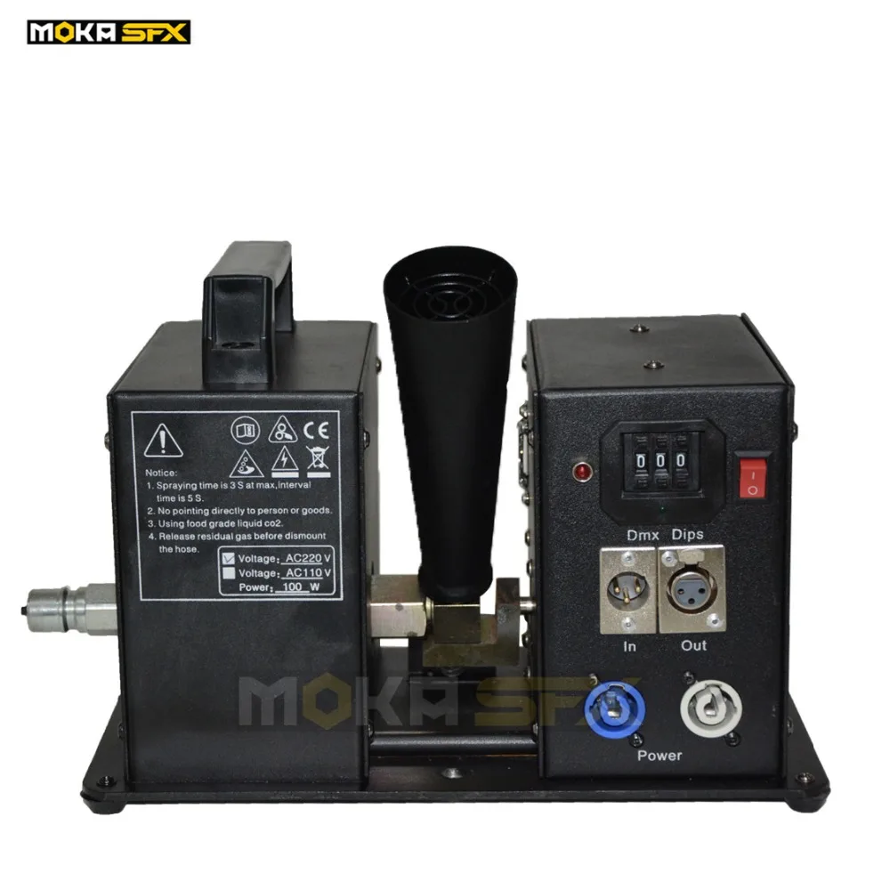 Свинг Co2 струйная Машина DMX 512 сценическая Co2 струйная машина сухой лед Туман эффект CO2 дым машины Профессиональные сценические спецэффекты