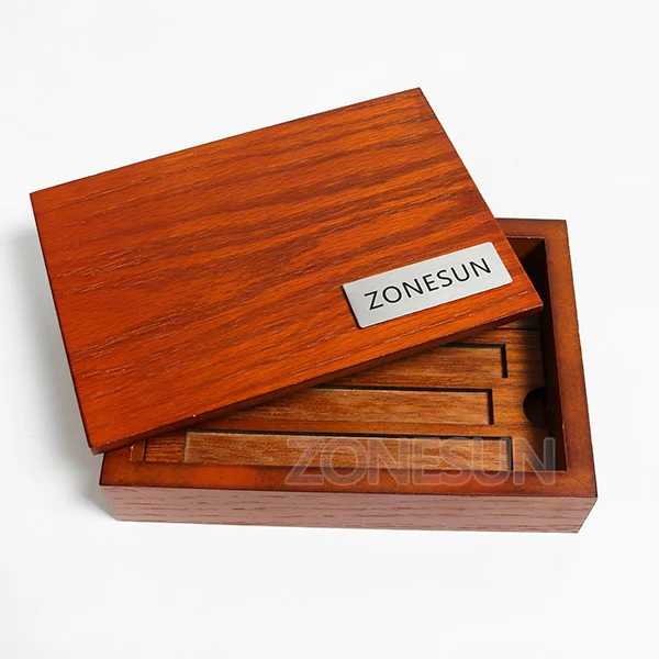 Only wood box ZONESUN 6 мм т слот 10 см приспособление+ 52 буквы алфавита+ 10 цифр+ 20 символ на заказ кожа штамп тяга инструмент брендинг Железный станок - Цвет: Only wood box