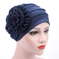 Женская шапка, весенне-летняя шапка с цветочным рисунком, мусульманская шапка Эластичный Тюрбан, головной убор от выпадения волос, шапка Hijib