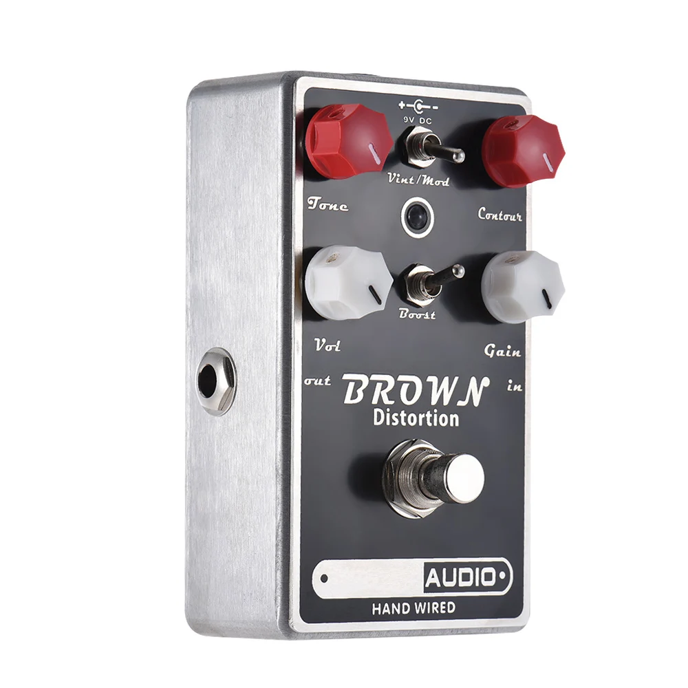 

SOACH Mini Distortion Guitar Effect Pedal True Bypass Zinc-aluminium Alloy Body