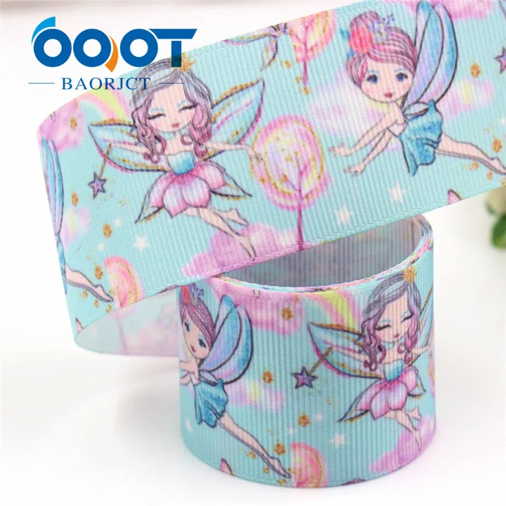 G-18801-720 OOOT BAORJCT G-18801-719, 38 мм 10 ярдов мультфильм ленты термотрансферный Печатный корсаж Свадебные DIY ручной работы материал - Цвет: G-18801-720