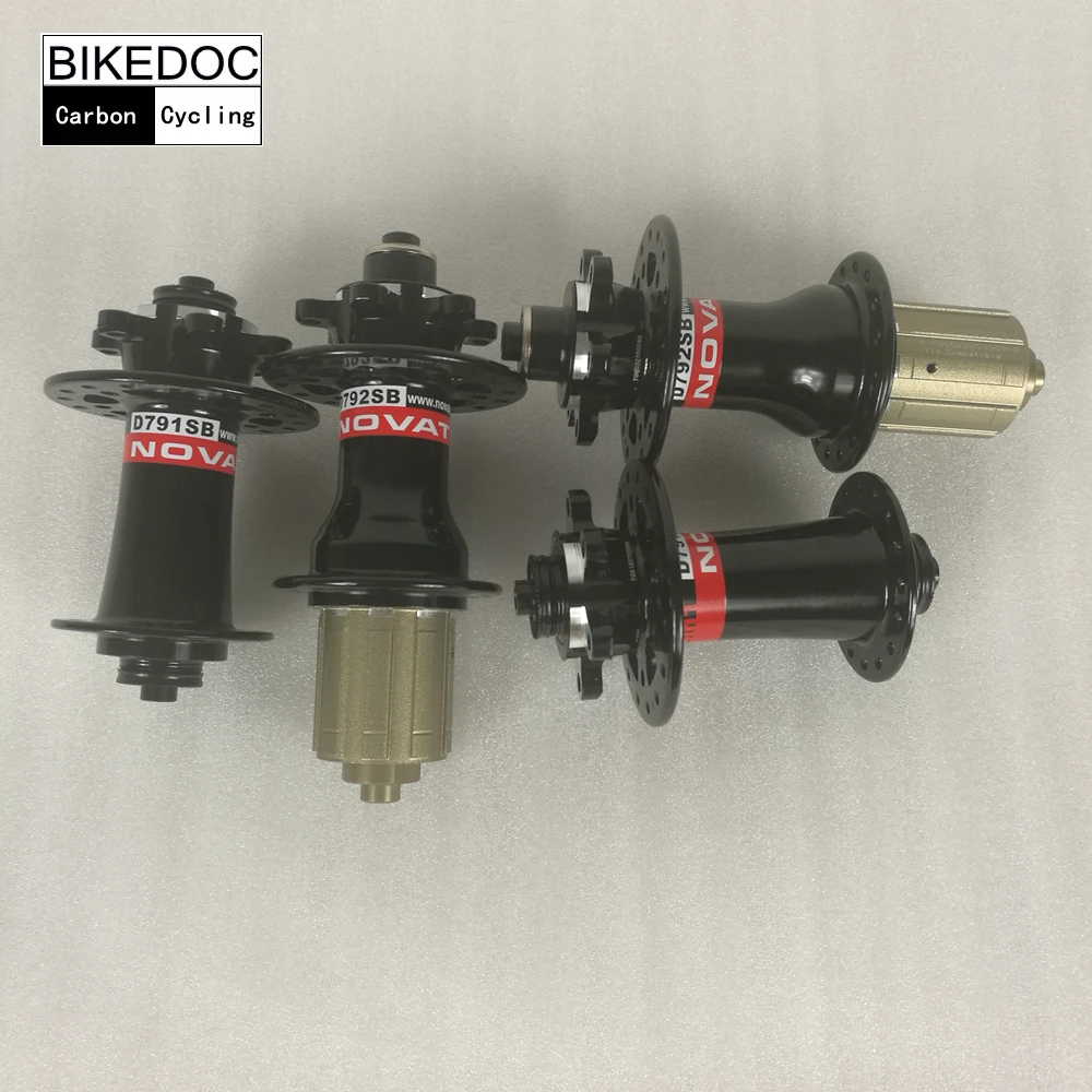 Хаб BIKEDOC Novatec D791 792 хаб Mtb недорогие детали для велосипедов черный и красный