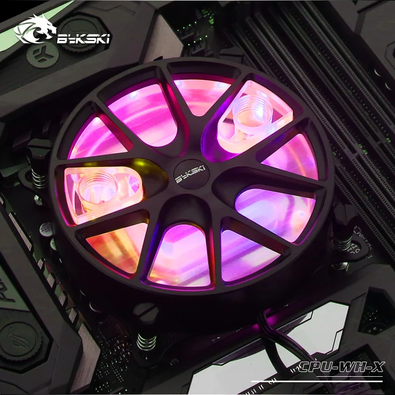 Bykski cpu водоблок подходит для INTEL LGA 1151 2011 2066 водяное охлаждение процессора кулер