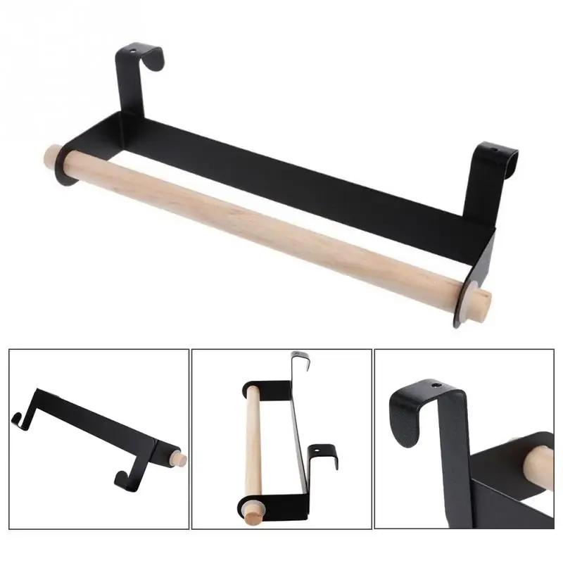 Кухня Полотенца держатель рулона Бумага стеллаж для хранения ткани вешалка под