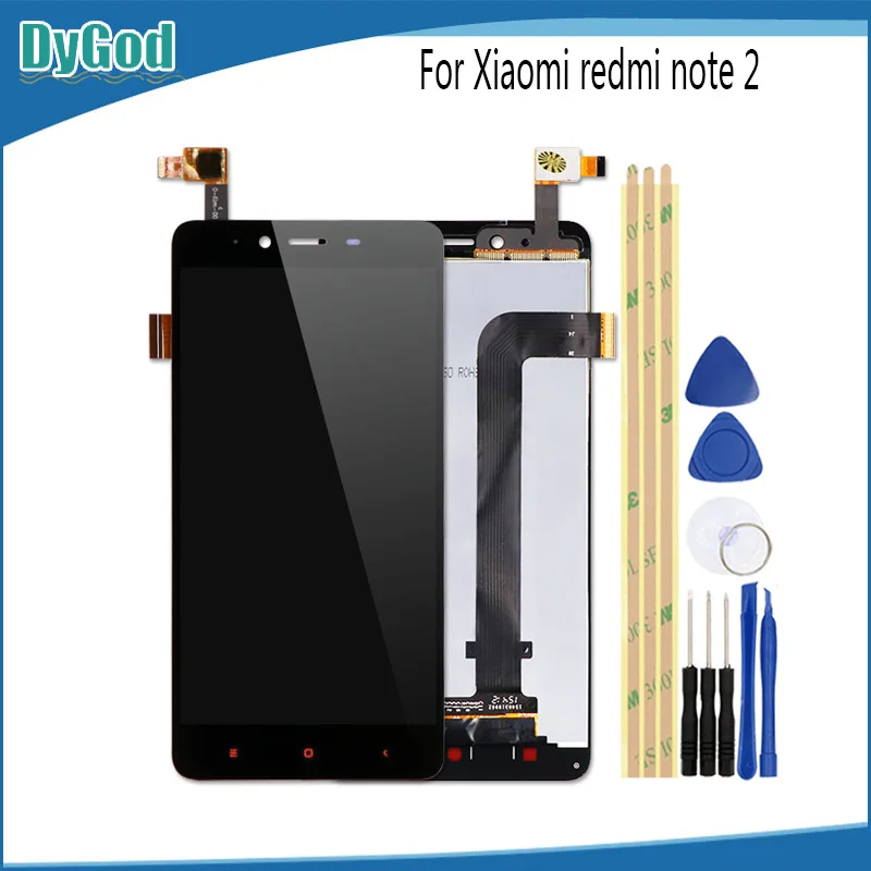 ЖК дисплей и сенсорный экран DyGod 5 дюйма для Xiaomi redmi note 2 дигитайзер в сборе