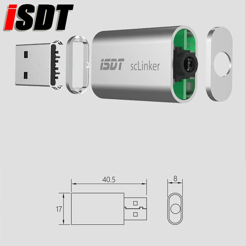 100% оригинальное умное зарядное устройство iSDT SCLinker Обновитель для обновления