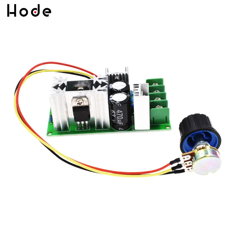 DC10 60V 12V 24V двигатель Скорость Управление регулятор ШИМ переключатель регулятора