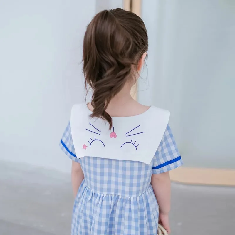 Girl's printed dress 2019 summer children's clothing new Korean version | Детская одежда и обувь