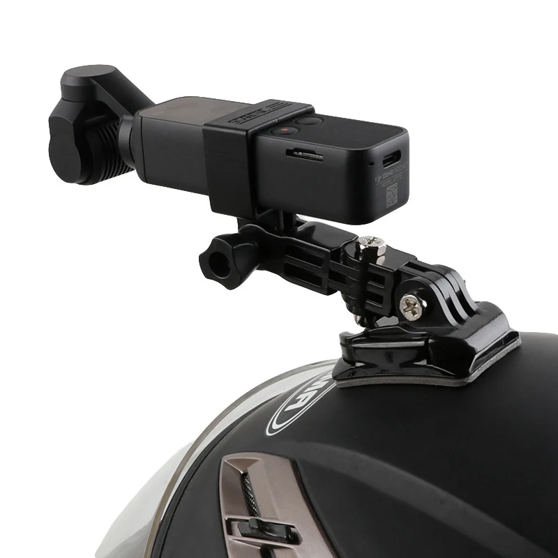 Адаптер для крепления на мотоциклетный шлем для DJI Osmo Pocket Handheld Gimbal Backpack Clip gopro Osmo Action camera Аксессуары