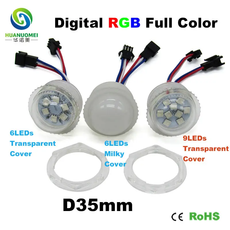 35 мм 5050smd ucs1903 полноцветный светодиодный пиксельный модуль света 26 rgb дисплей
