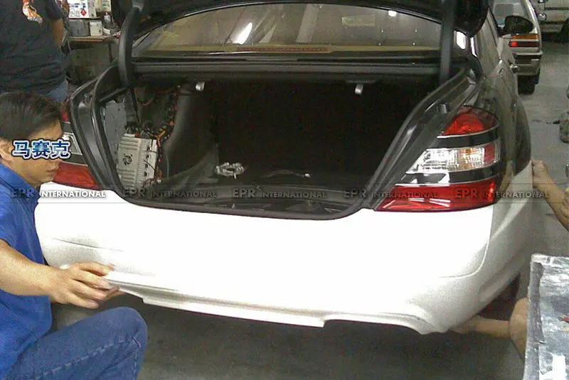 Для Benz S Class W221 06 12 S250 S280 S300 S350 S400 S500 S550 S600 4matic GUARD S65 Style FRP Fiber Glass задние